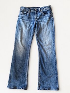 Silver Jeans Women's Flare Jeans - Blue Wash